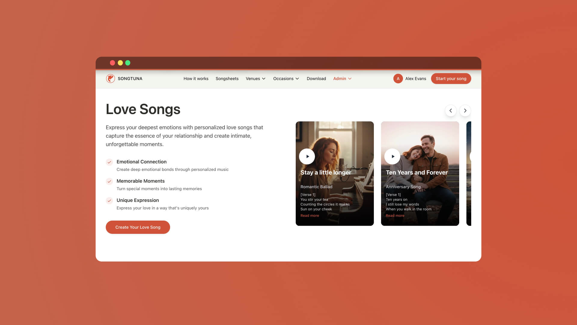 Songtuna — context and research